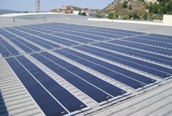 Flat roof, courtesy Solarintegrated